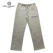Pantalon de jogging personnalisé 100 % coton pour hommes