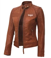 Vestes en cuir pour femmes