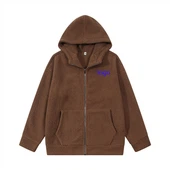 Sweat à capuche chaud à fermeture éclair