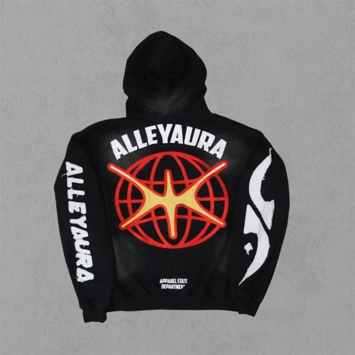Oversize French Embroidery Patch 500gsm Hoodie Oversize French Embroidery Patch 500gsm Hoodie
