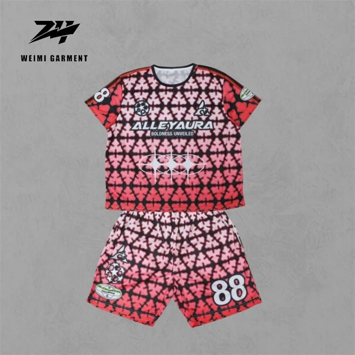 Football Team Quick-drying Jersey T-shirt Suits For Brand