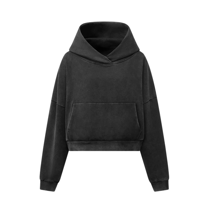 Sweat à capuche surdimensionné et lourd, OEM, lavage à l'acide moyen, impression Kornit DTG, vente en gros